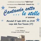 MUSICA -. Al via “Cantando…sotto le stelle”