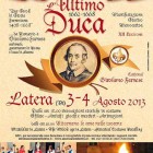 FOLKLORE – A Latera arriva L’Ultimo Duca