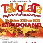 TRADIZIONE – Sipicciano celebra l’autunno con la Tavolata