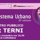 TERNI – Ecosistema Urbano, incontro pubblico con i cittadini