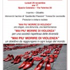 APPUNTAMENTI – “Mai più morire di violenza” incontro-dibattito a Civita