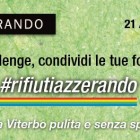 APPUNTAMENTI – Rifiuti Zero, parte la campagna di Viterbo 2020