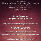 TEATRO – A Bolsena serata inaugurale della stagione teatrale