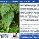 CORSI – All’Orto Botanico un corso di fotografia naturalistica