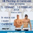 SPORT – Il grande nuoto al Meeting di Carnevale