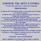 CONFERENZE – “Farnese tra Arte e Storia”, al via la V edizione