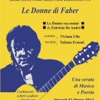 MUSICA – “Le donne di Faber”omaggio in musica e poesia