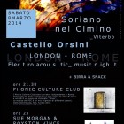 MUSICA – Un concerto elettroacustico al Castello Orsini