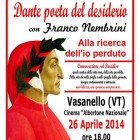 CONFERENZE – L’Umana avventura di Dante raccontata da Nembrini