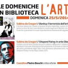 RASSEGNE – Domeniche in Biblioteca, ospite Sabina de Gregori