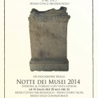 APPUNTAMENTI – Presentazione ara votiva e Notte dei Musei a Orte