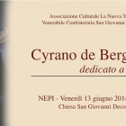 TEATRO – In scena Cyrano “dedicato a Flavio”