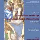 CONFERENZE – Cappella Sistina, lectio magistralis del prof. Paolucci