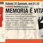 SPETTACOLI – “Memoria è Vita”, un’immersione nella cultura Yiddish