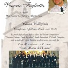 MUSICA – Concerto in ricordo del poeta Venerio Foglietta