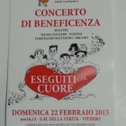 MUSICA – Concerto di beneficenza dell’associazione Bambini Adulti Cardiopatici