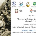 CONFERENZE – La Grande Guerra e lo straordinario ruolo giocato dalle donne