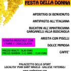 APPUNTAMENTI – Festa della Donna con il comitato San Famiano