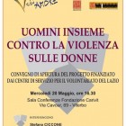 CONVEGNI – “Uomini insieme” contro la violenza sulle donne