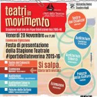 RASSEGNE – “Teatri in movimento”al via con l’omaggio a De Andrè