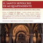 CONFERENZE – Santo Sepolcro, incontro con esperti ad Acquapendente