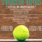 SPORT – Tennis, al via il Torneo Open “Città di Montalto”