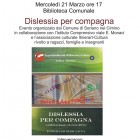 CONFERENZE – “Dislessia per compagna”, focus con Fiorenzo Mascagna