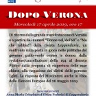 CONVEGNI – Dopo Verona, incontro alla Libreria Etruria