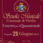 MUSICA – Scuola musicale comunale, concerto per il quarantennale