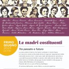 WORKSHOP – Madri Costituenti, incontro a Caprarola sulle 21 donne che fecero la storia