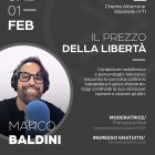 LIBRI – “Il Prezzo della Libertà”: Marco Baldini e la ludopatia, incontro a Vasanello