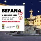 IN PIAZZA – Torna a Viterbo la Befana dei Vigili del Fuoco