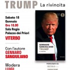 LIBRI – L’ex ministro Gennaro Sangiuliano presenta “Trump. La rivincita”